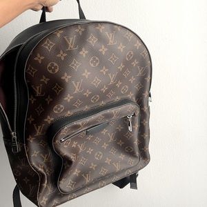 Louis Vuitton bookbag backpack large